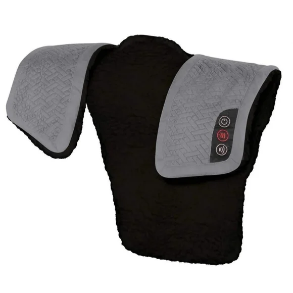 NIB-Homedics Weighted Comfort Wrap with Adj.Vibration and Soothing Heat - Picture 4 of 5